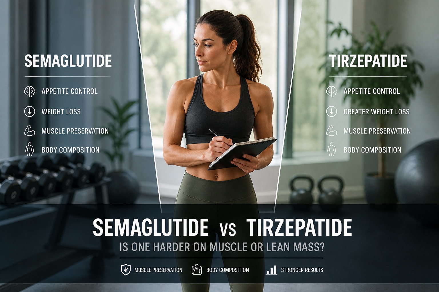 Semaglutide vs Tirzepatide: Muscle or Lean Mass Risk | GLPLeanMass Semaglutide vs Tirzepatide: Muscle or Lean Mass Risk | GLPLeanMass